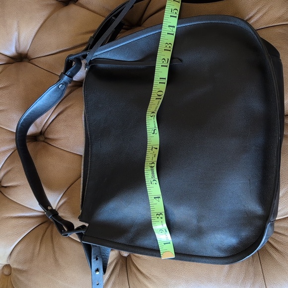 All Saints Midnight Black Shoulder Bag - Picture 11 of 12